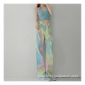 Colorful Women's Tie Dye Long Pants